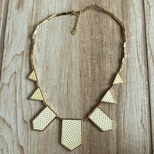 House Of Harlow 1960 Cream GoLd Necklace